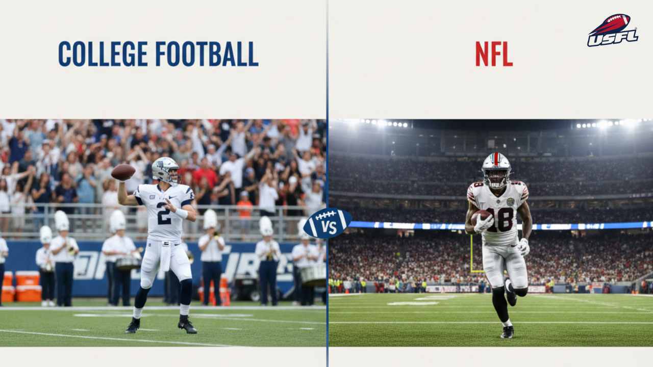 College football vs NFL Rules: What is The Key Differences?